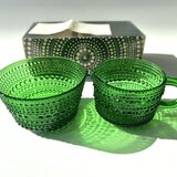 Nuutajarvi Oiva Toikka オイバ・トイッカ Kastehelmi  クリーマー&シュガーボウル  箱付