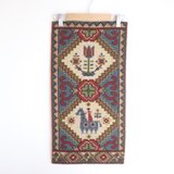 【ご成約品】スウェーデンで見つけた手刺繍のタペストリー ハンガー無し No.6243