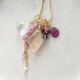 ネックレストップセット（アメトリン・クリスタル・ガーネット etc.）