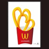 ジョーク：ラブドナルド　送料無料 　イラスト　A4〜A0　ポスター　アートポスター　アートsei検索新着順　3825