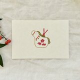 午年ポストカード2枚set