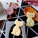 ねこのクッキー型 (夢ごこち)(25)　お菓子作り　製菓用　抜き型　型抜きクッキー型