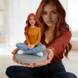 誕生日プレゼント 女性 彼女 オーダーメイド 似顔絵 人形 女友達  写真 から フィギュア 妻 奥さん 肖像画 感謝 車飾り