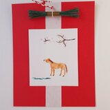 ちいさな午年の飾り　ume