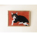 「ウメ15」猫イラスト（原画）