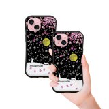 グリップケース iPhoneケース【雪月花】（名入れ可）
