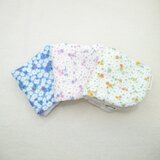 ふわもこハンカチ｜花絨毯-Flower Carpet-｜L・20×20cm｜８重ガーゼハンカチ