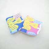 ふわもこハンカチ｜北欧の鳥たち-Nordic Birds-｜L・20×20cm｜８重ガーゼハンカチ