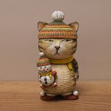 クリスマス　雪だるまネコ（売れました）