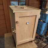 木製燻製器 – 1台で大量燻製OK！DIYも楽しめる安全設計／家庭用・キャンプ用に最適（網4段・北海道手作り）