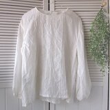 【追加オプション】リネンリップルブラウス用丈変更