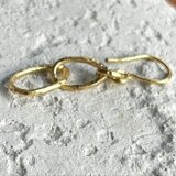 K24 Pure Gold Classic EarringsnⅢ◇純金の揺れるクラシックピアス (片耳分～）