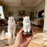 ペット 似顔絵 人形 オーダーメイド、 ペットの写真で フィギュア プレゼント、猫 愛猫 肖像画、うちの子 置物、ドール