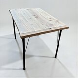 古材アイアンテーブル