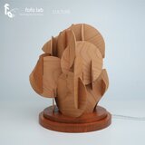 PLUZ｜組み木の灯り テーブルランプ／インテリア／癒し