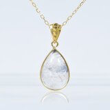 K18 デュモルチェライト ペンダントトップ CI027CIBSN