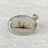 デンドリティックアゲート・リング(silver925）