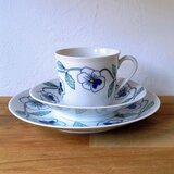 Rörstrand / ロールストランド / Sylviaシリーズ / トリオセット（コーヒーC/S + プレート）⑤