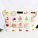 マカロンケーキの2Way横長ポーチ