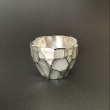 錫製お猪口・グラス　『削：以　zaku：i 』