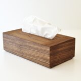 ティッシュケース（ウォールナット）