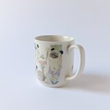 マグカップ　パグ人生劇場