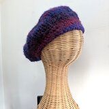 ふんわりモヘアのベレー