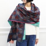 大判カンタ刺繍シルクストール【A】