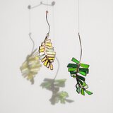 踊るシダの葉 c ＊ガラスモビール