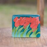 iittala Glass Card Tulips Heljä イッタラ  ガラスカード チューリップ ヘルヤ