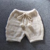 WOOL100%のショートパンツ