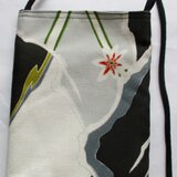 ８５５９　色留袖で作ったスマホポーチ