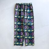 【お客様オーダー品】アフリカンワックスプリント メンズパジャマパンツ　Metaric
