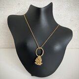 Swingネックレス　| 真鍮・チェーン金具メッキ素材