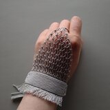 ブレスレット　ジプシーネット　グレー