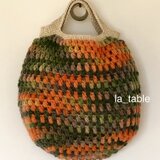 ミルフィオリのバッグ「花蕾」