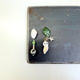 （一点もの）owl ＋Dalmatian jasper