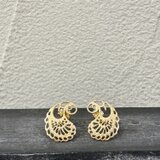 チビ ペイズリー ピアス gd【FP428】