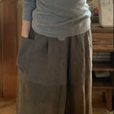 古布ワイドパンツ