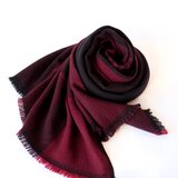 手織りカシミヤ100%ストール【紋華＊07】