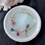 【K14gf】チャロアイトとオパールのブレスレット