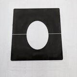 眼鏡板　傾斜　寸　勾配　メガネ板　200ｍｍ用　オーダー可　長穴　煙突　薪ストーブ