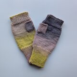 ハンドウォーマーグラデーション ピンクベージュ