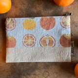 おミカンのフラットポーチ