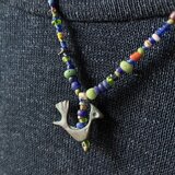 ＊happy price＊悠久のTORIとTOKIのネックレス〜アフガンから来たTORI＋ジャワビーズ＋貿易風のビーズ3種など