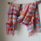 「lさまご依頼品」手織りカシミアストール