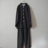 木綿のパジャマ　黒