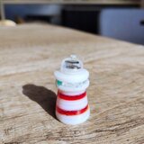 フュージングガラス　灯台