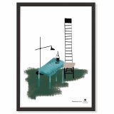 マッキントッシュ　椅子　送料無料 　イラスト　A4〜A0　ポスター　アートポスター　アート/sei検索新着順　3863