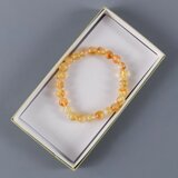 8mm シトリン（黄水晶） 腕輪　ブレスレット　天然石　京都　UDA224